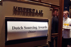 Dutch Sourcing Awards Diner in de Keizerzaal te Huis ter Duin Scheveningen